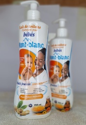 [00349] Lait Mont-Blanc baby à l'huile d'amande douce et aux extraits de calendula 500 ml